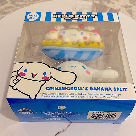 Hello Kitty & Friends - Cinnamoroll & Banana Split  Figurines - Picture 4 of 4